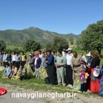 پاکسازی طبیعت مل ینه گیلانغرب درروز زمین پاک