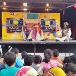 اجرای نمایش عروسکی سیار در پارک شاهد گیلانغرب+ تصاویر