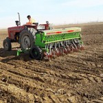 کشت پاییزه گندم دراراضی شهرستا آغازشد