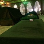 پیکر مطهر آیت الله هاشمی رفسنجانی در کنار امام راحل آرام گرفت