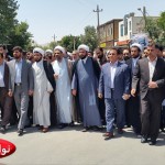 راهپیمایی روز قدس درگیلانغرب به روایت تصویر