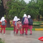 مدارس مقطع ابتدایی شهرستان گیلانغرب  بعلت آبگرفتگی تعطیل اعلام شد