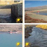 نشست آب دریاچه سراب گیلانغرب وبازکردن دریچه های خروجی!