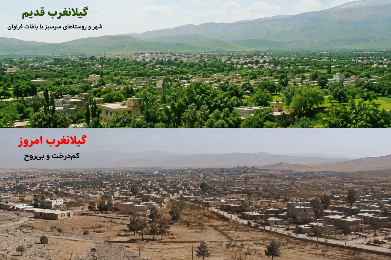 یادش بخیر؛ گیلانغربِ سرسبز