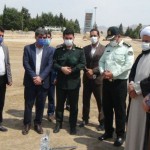 کلنگ احداث اولین بازار میوه وتره بار درگیلانغرب برزمین زده شد