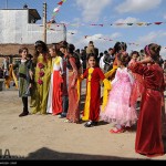 دختران زیبای مریوان در مراسم سنتی نوروز